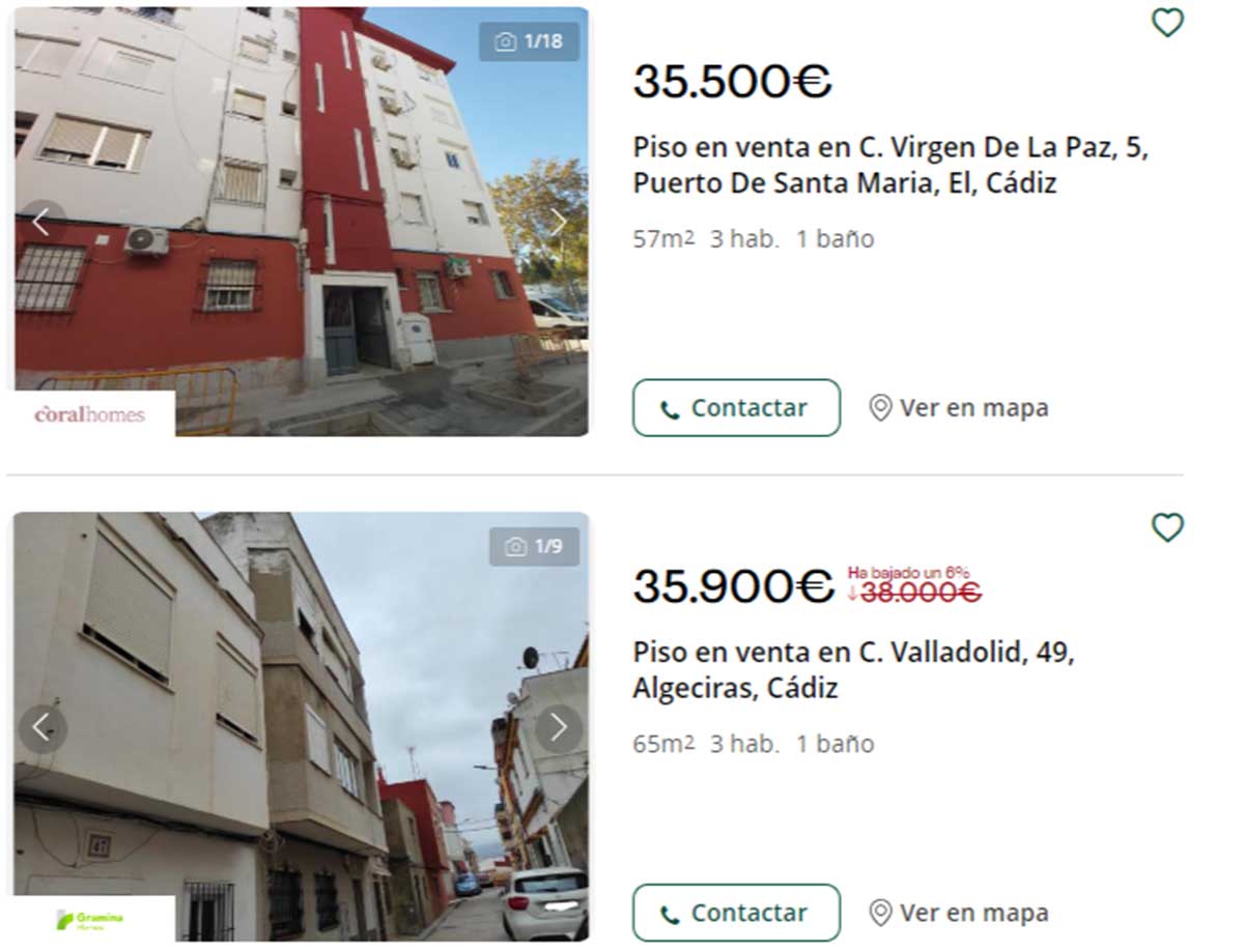 Apartamento en Cádiz por 36.000 euros