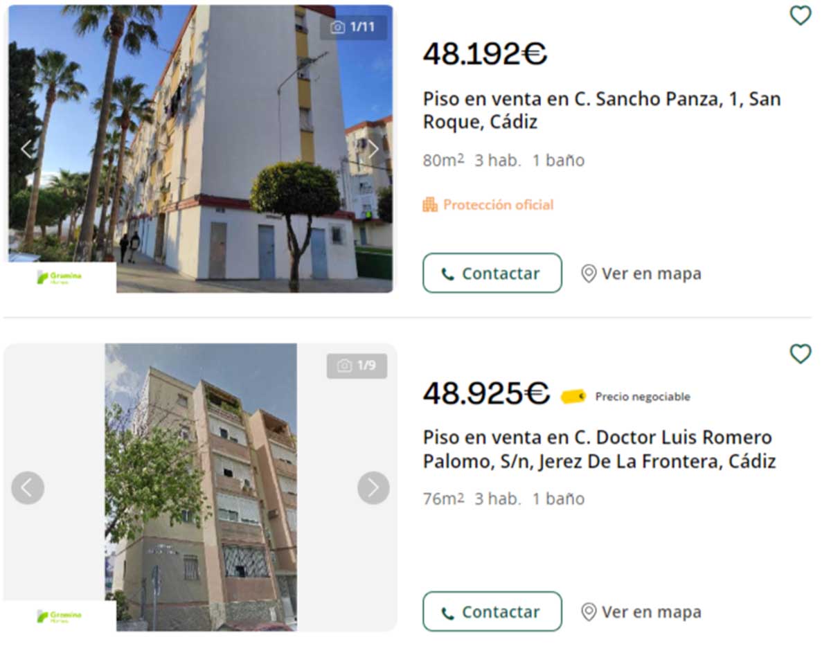 Apartamento en Cádiz por 48.000 euros