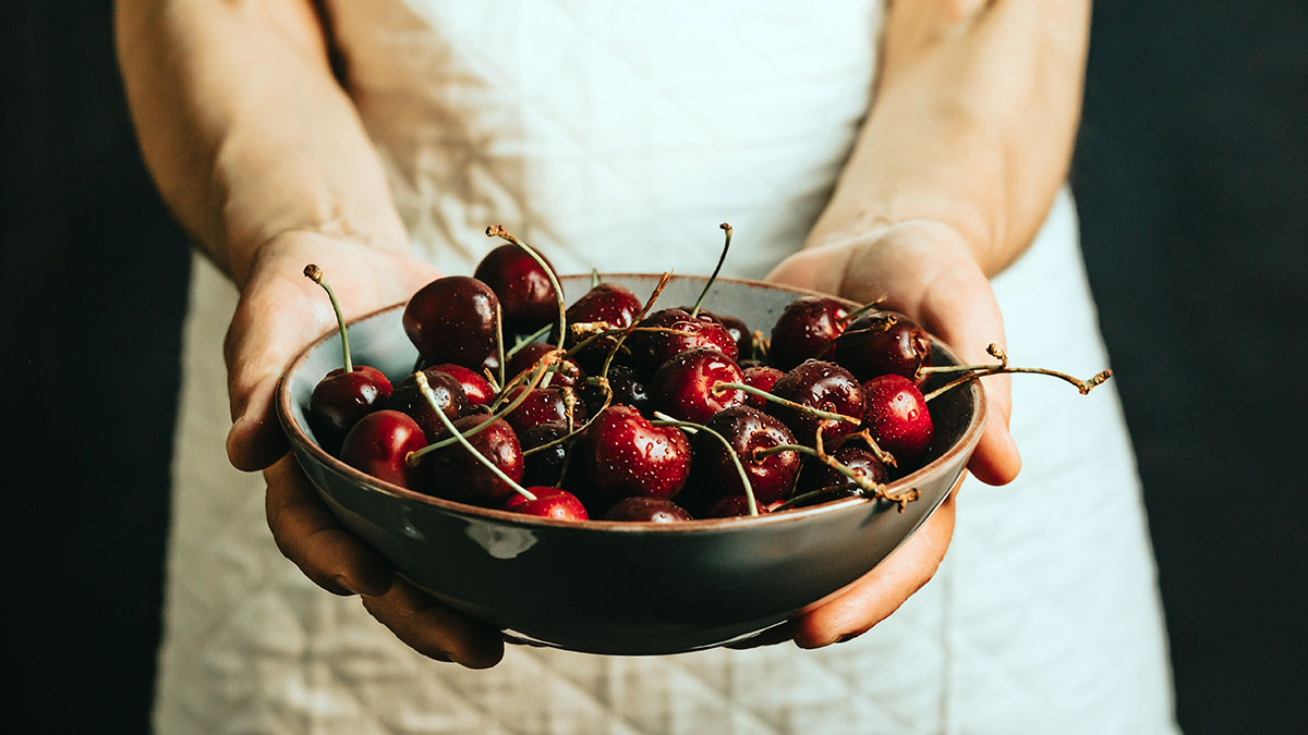 Bol de cerezas
