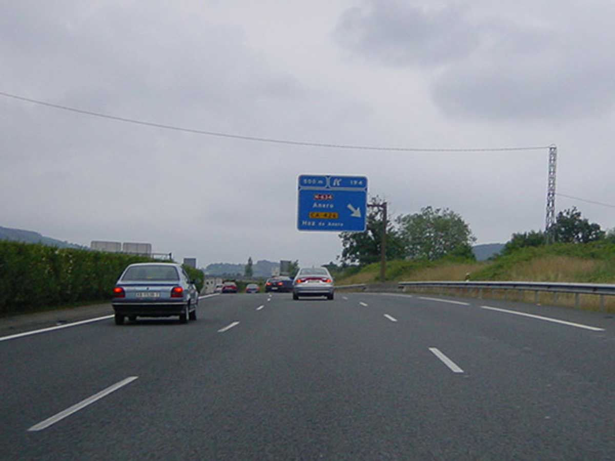 Conducir por carril central