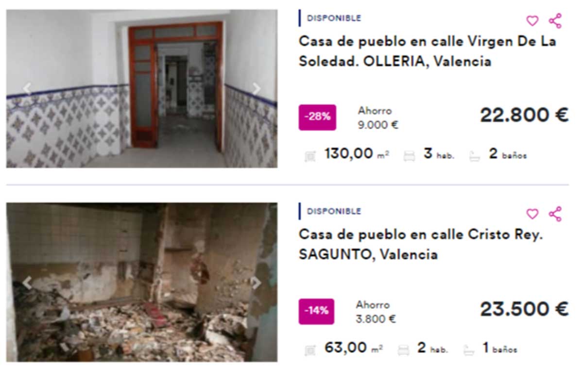 Casa a la venta por 22.000 euros en Valencia