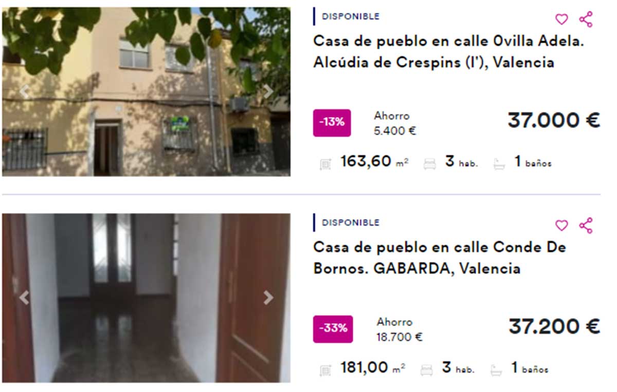 Casa en Valencia por 37.000 euros
