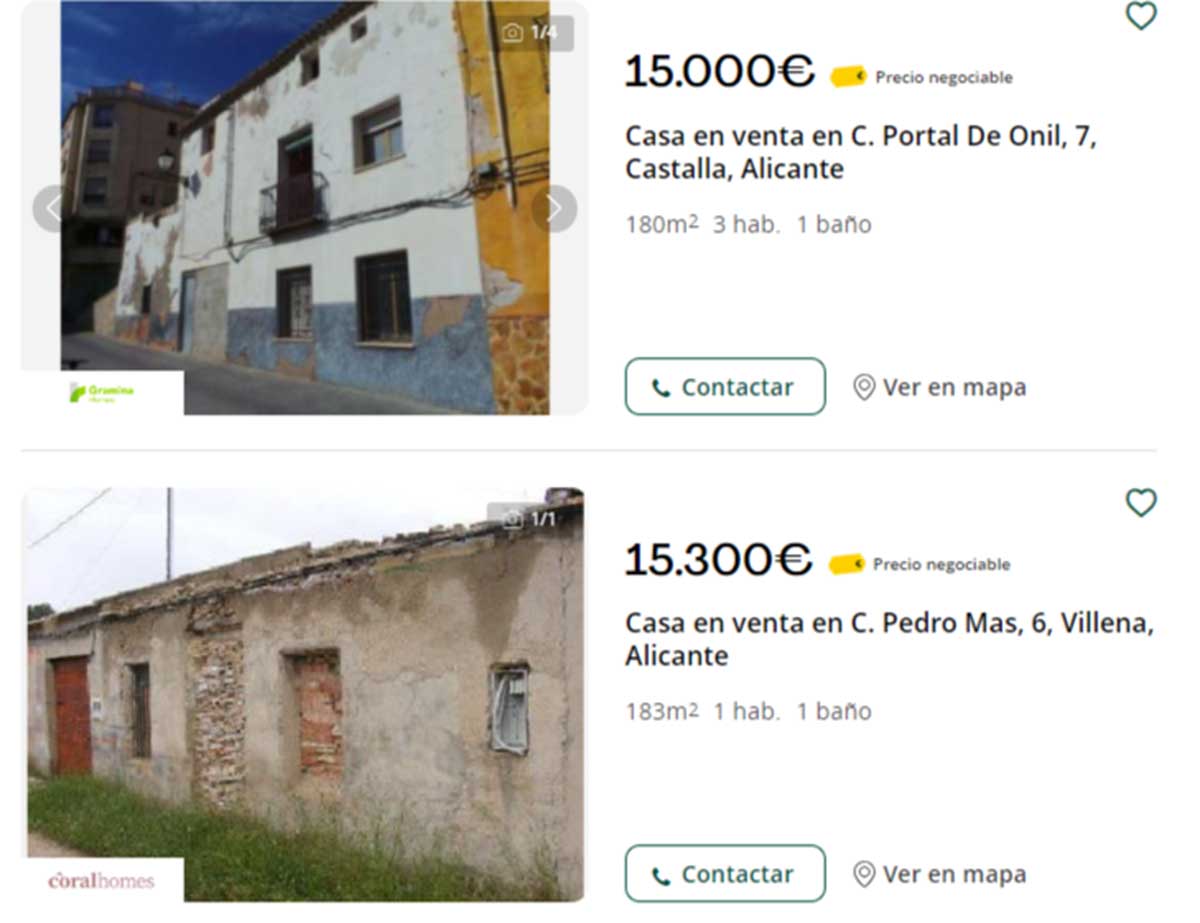 Pisos en Alicante por 15.000 euros