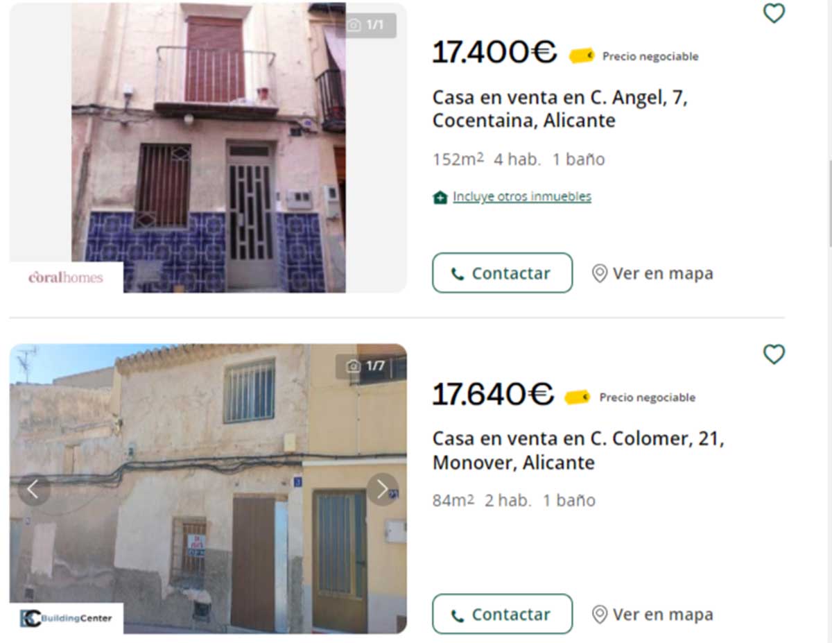 Pisos en Alicante por 17.000 euros