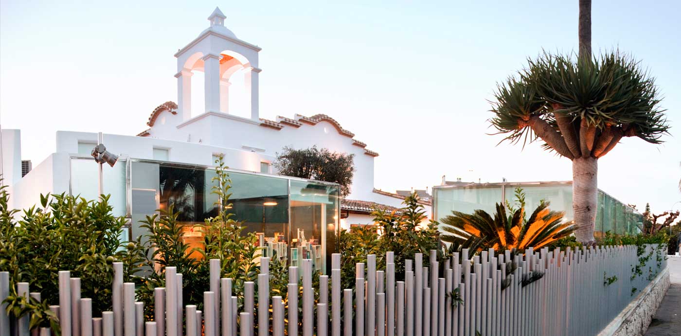 Exteriores del restaurante