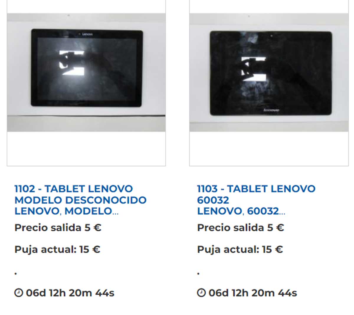 Lenovo por 15 euros