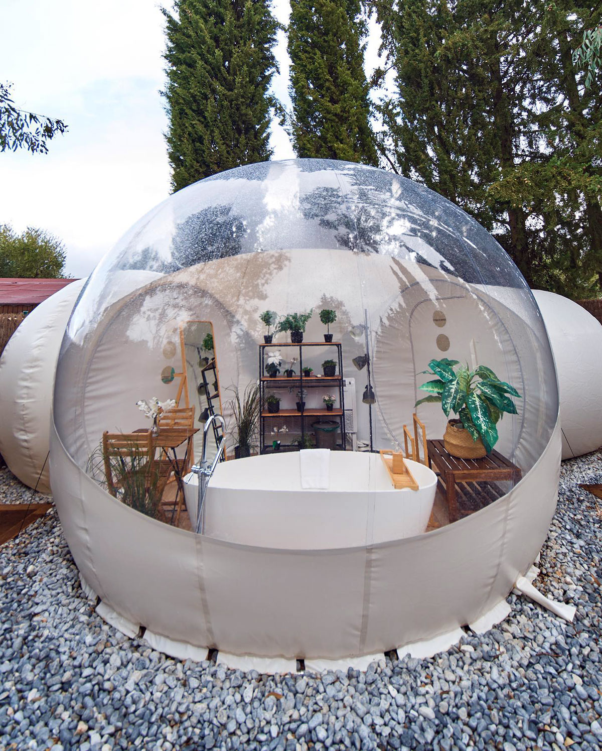 Habitación de hotel burbuja