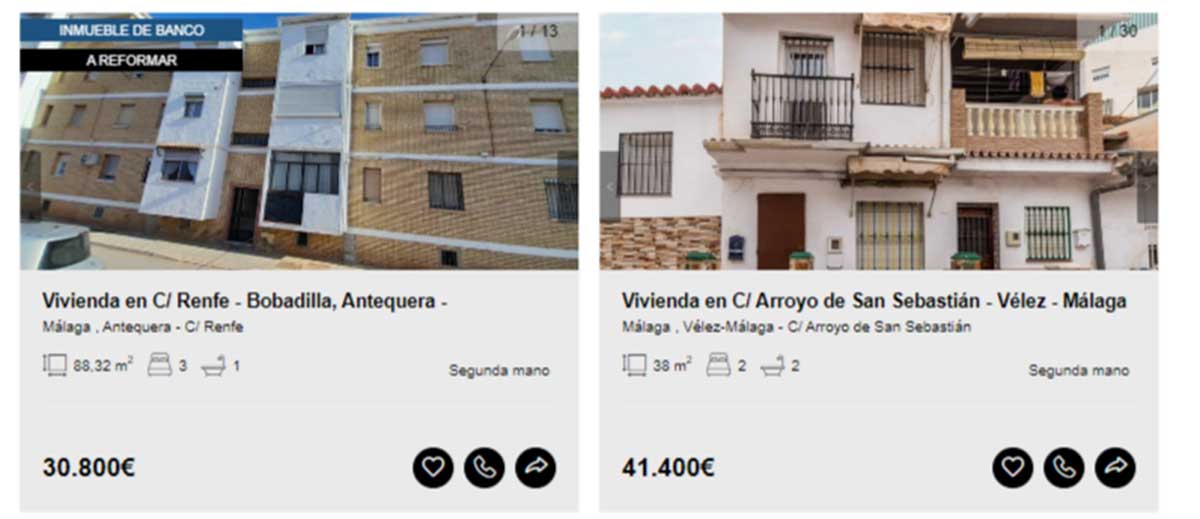 Piso a la venta en Málaga por 30.000 euros