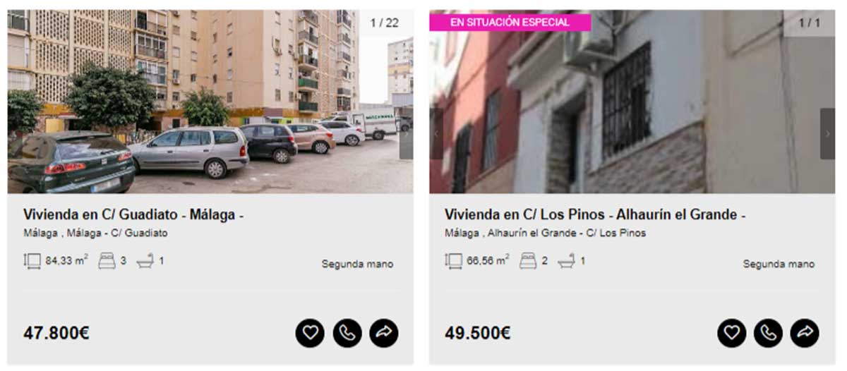Piso en Málaga por 47.000 euros