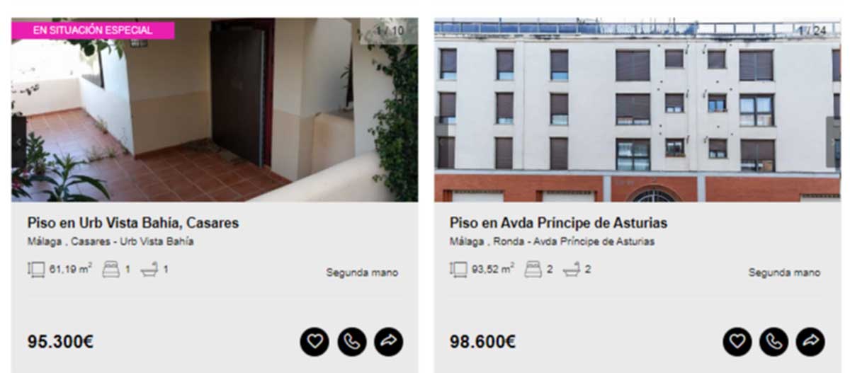 Pisos en Málaga por 80.000 euros