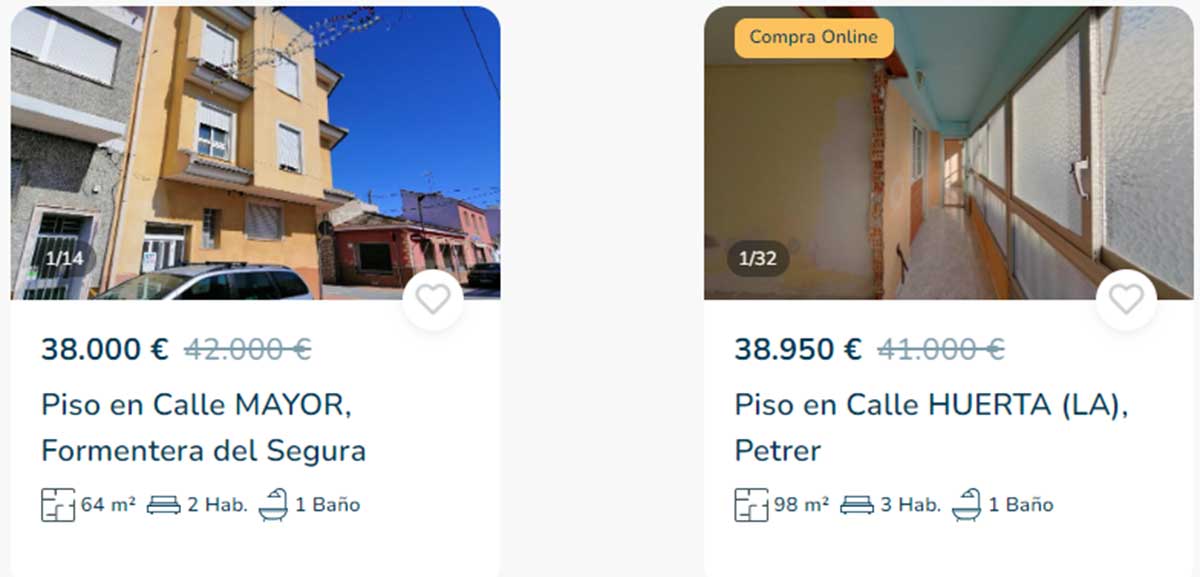 Pisos en Alicante por menos de 40.000 euros