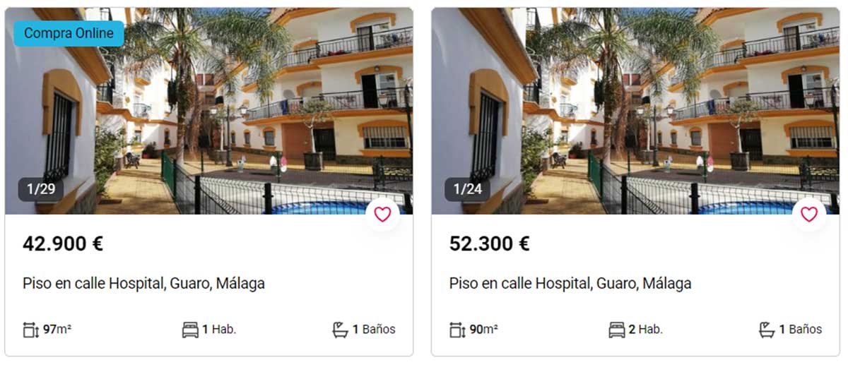 Pisos en Málaga por 45.000 euros