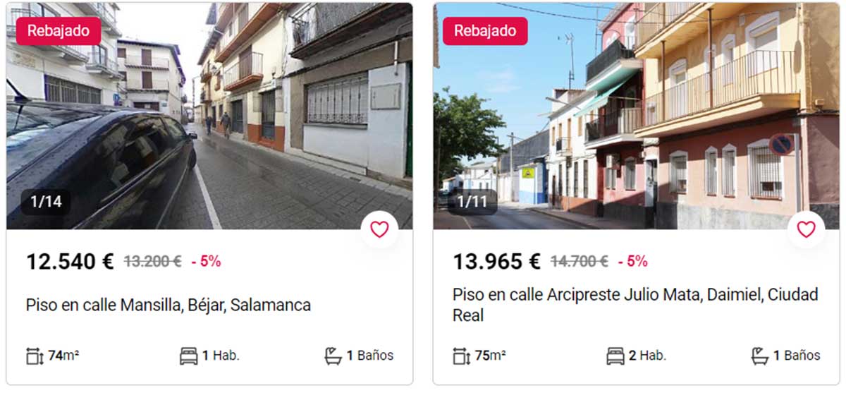 Piso con terraza a la venta por 12.000 euros
