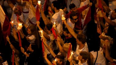 'Pobre de mi' en San Fermín: letra, qué significa y cuándo se canta.