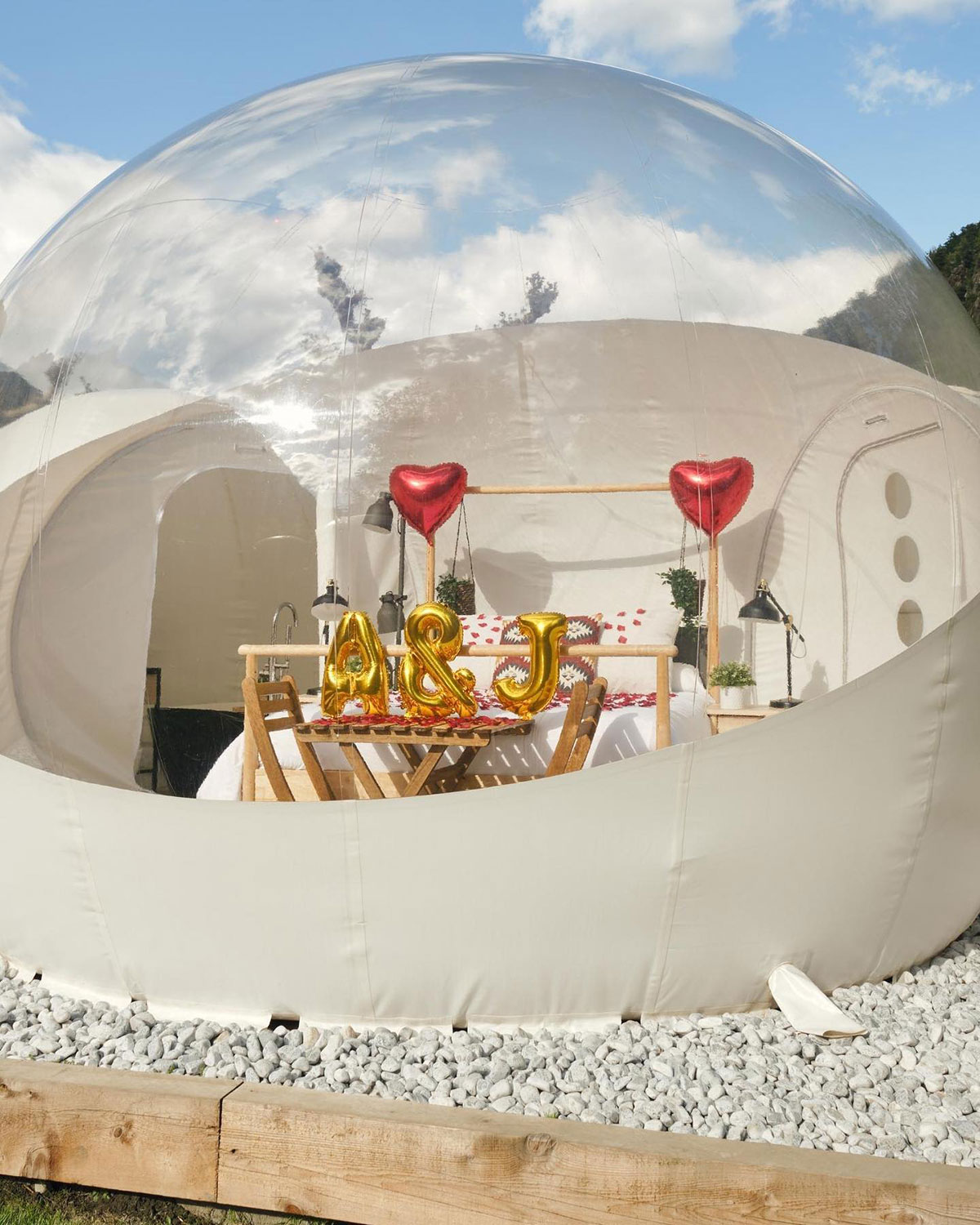 Decoración romántica