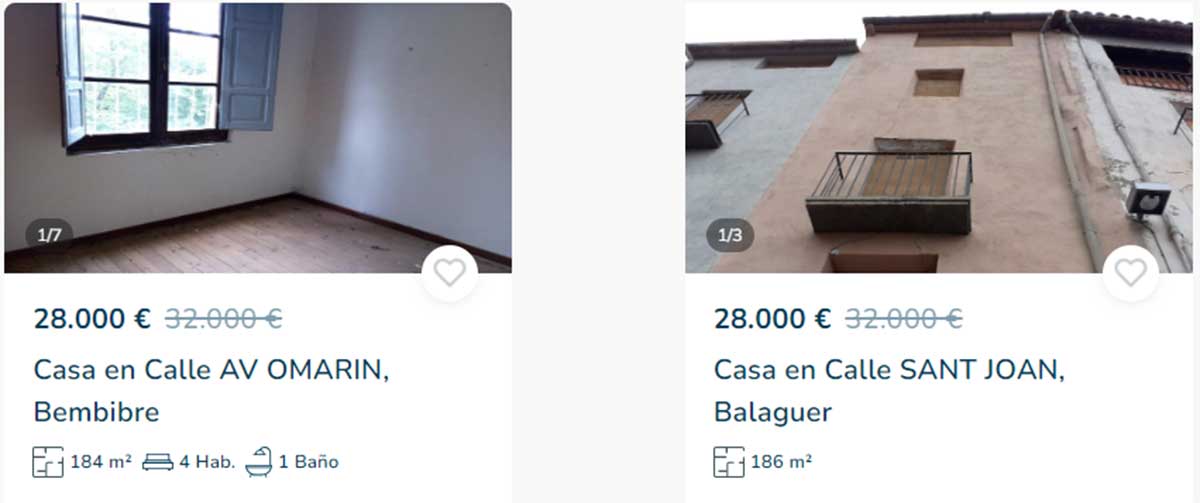 Casa en venta por 28.000 euros