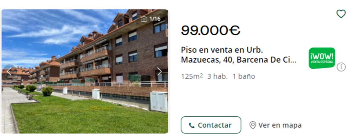 Casas en Cantabria por 99.000 euros