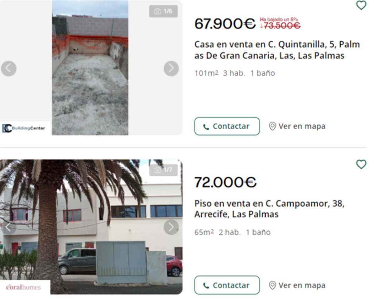 Casa en Las Palmas por 70.000 euros