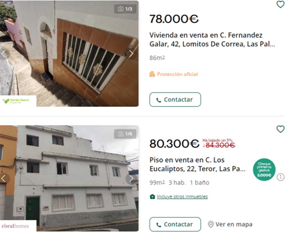 Casa en Las Palmas por 80.000 euros