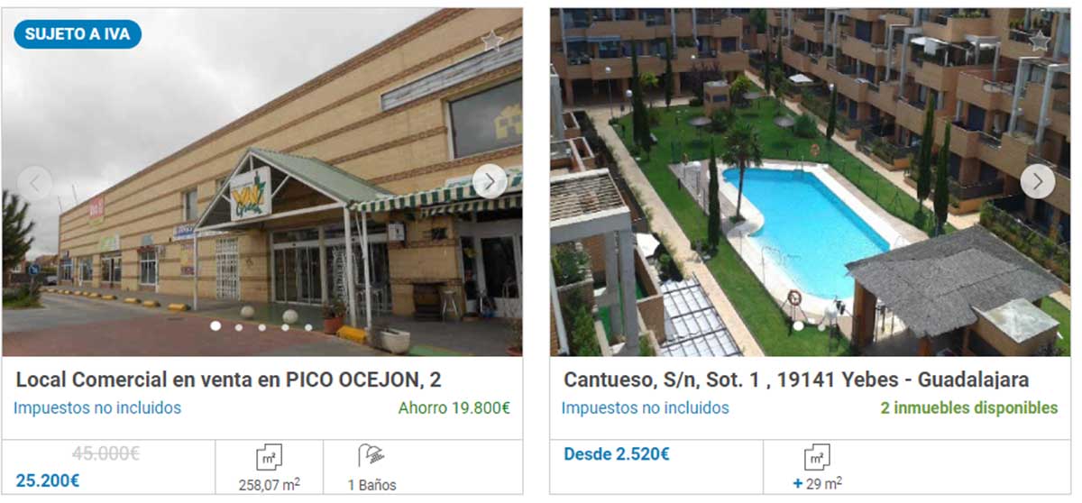 Plazas de garaje a la venta