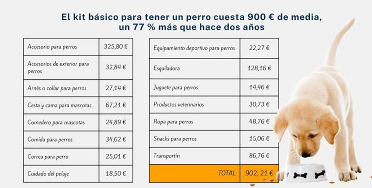 Kit coste perro