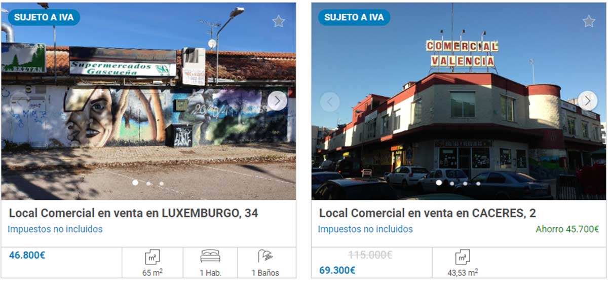 Local comercial en Villanueva