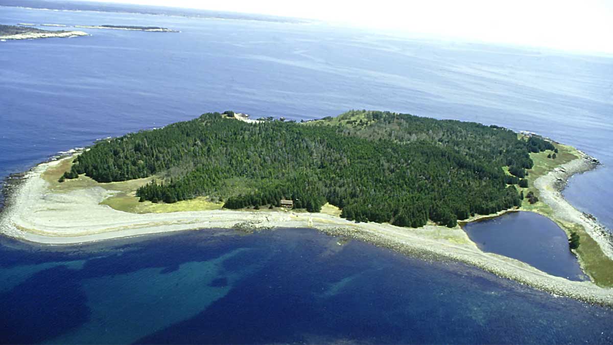 Isla en Nueva Escocia