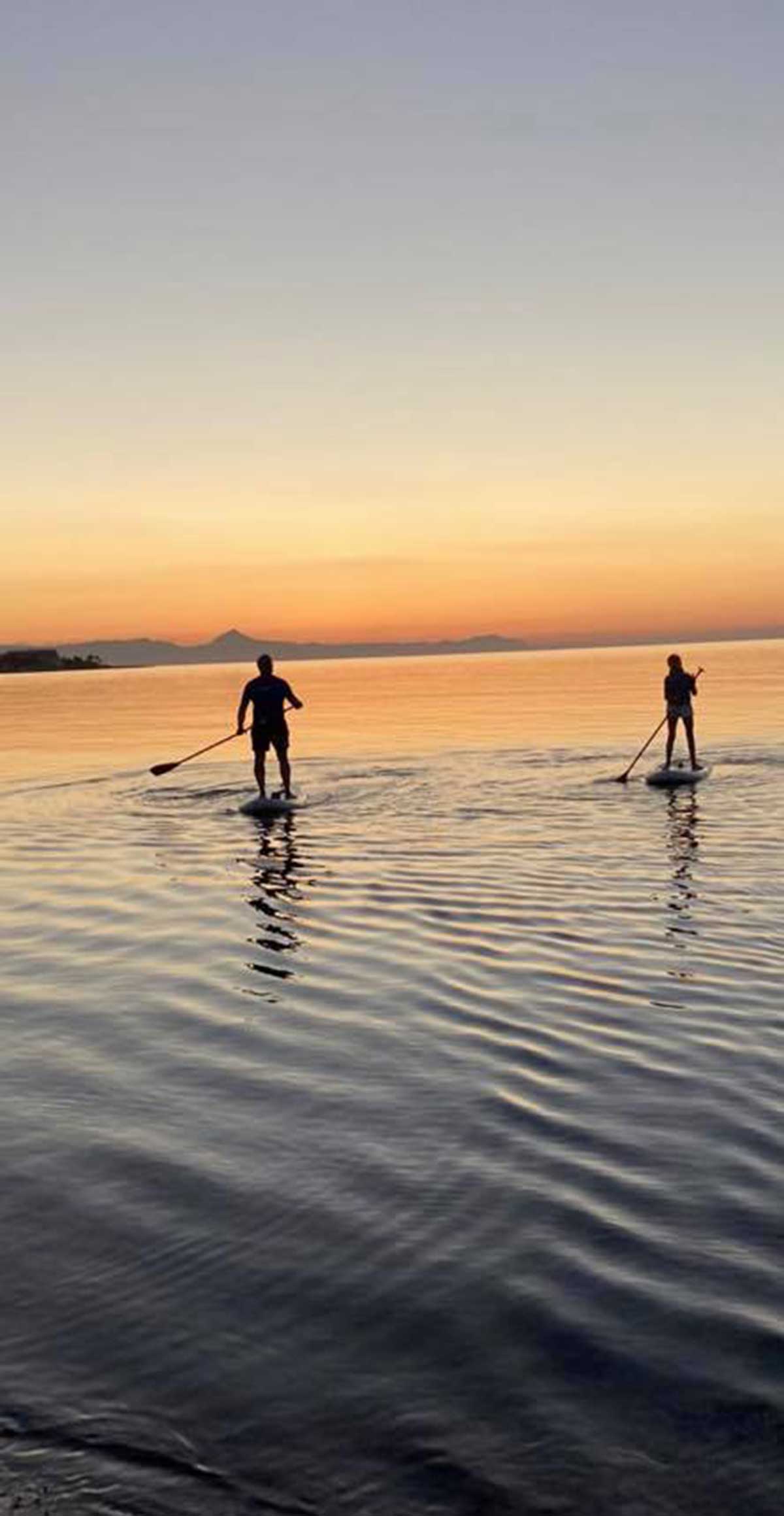Paddle atardecer