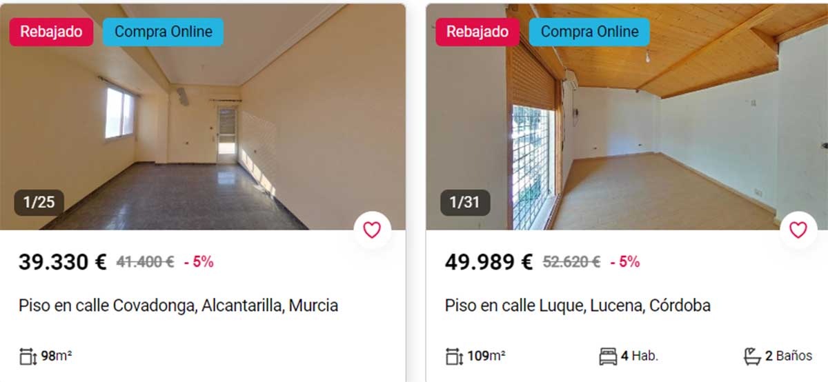 Pisos en Aliseda a la venta por 39.000 euros
