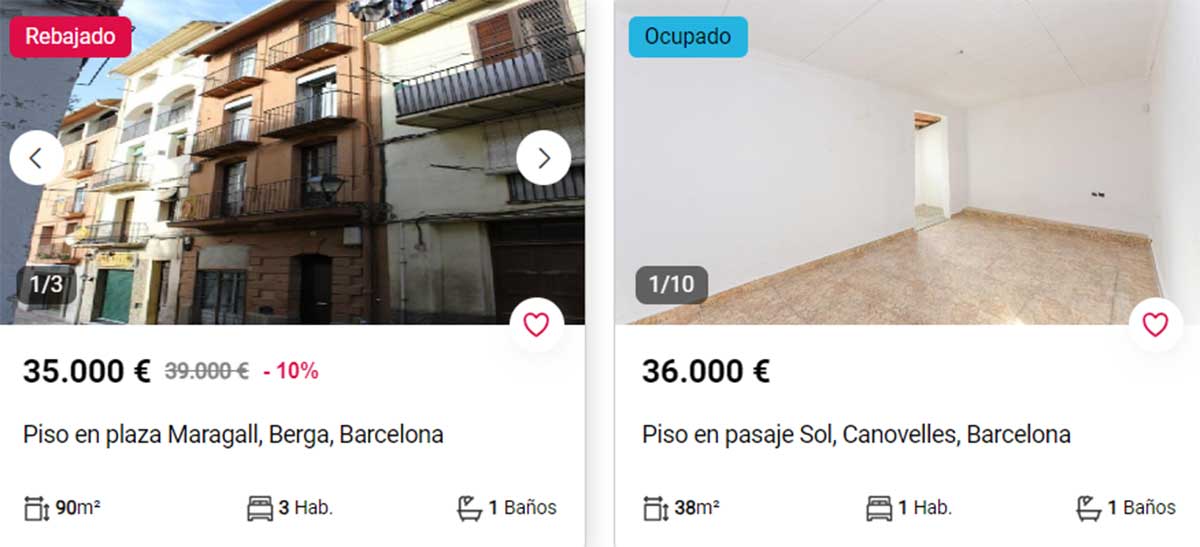 Piso en Barcelona por 36.000 euros