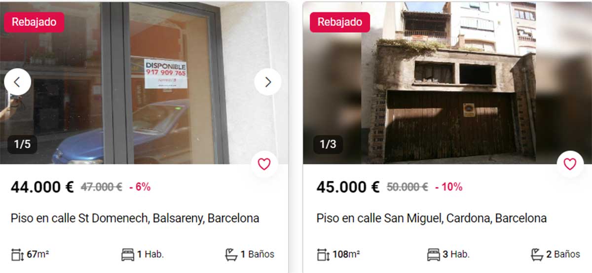 Piso en Barcelona por 45.000 euros