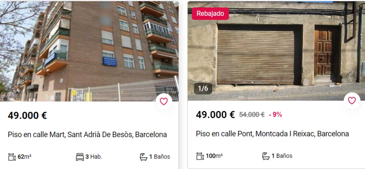 Piso en Barcelona por 49.000 euros