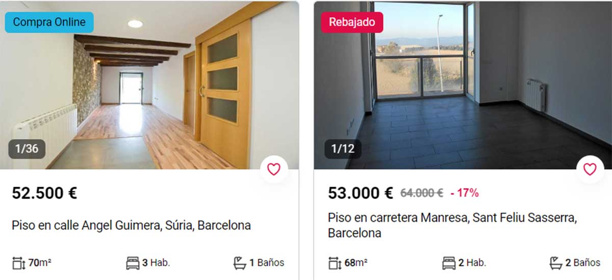 Piso en Barcelona por 53.000 euros