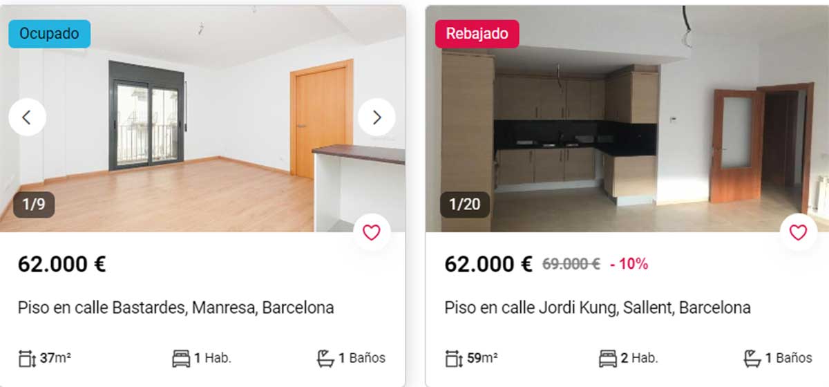 Piso en Barcelona por 62.000 euros