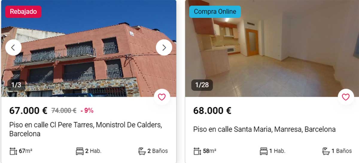 Piso en Barcelona por 67.000 euros