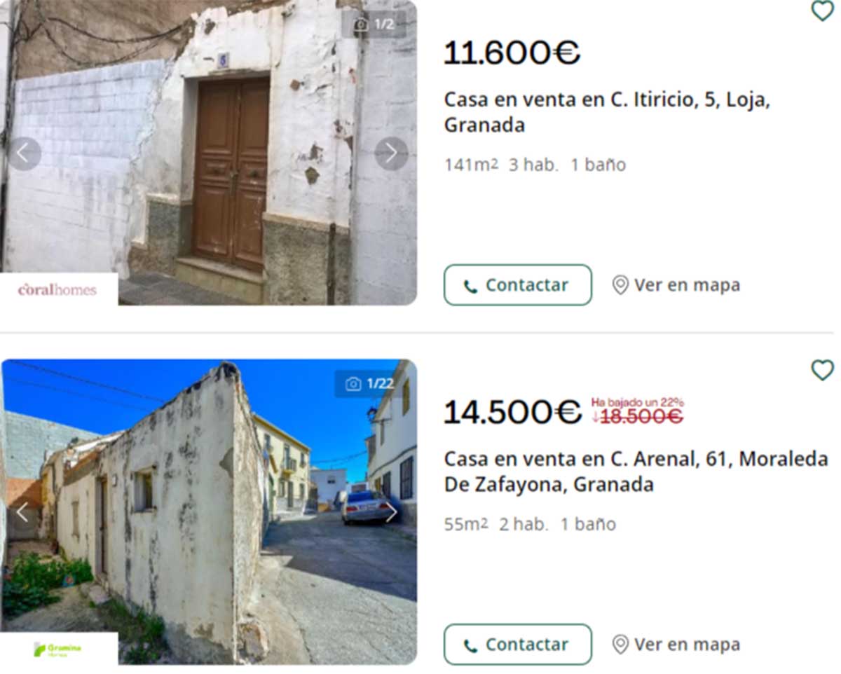 Piso en venta en Granada por 11.000 euros