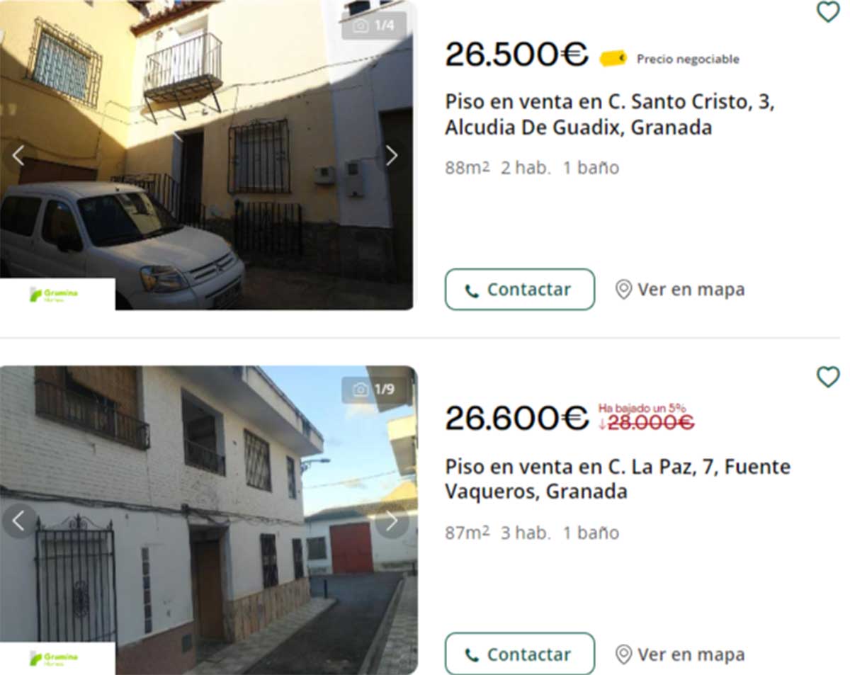 Piso en venta en Granada por 26.000 euros