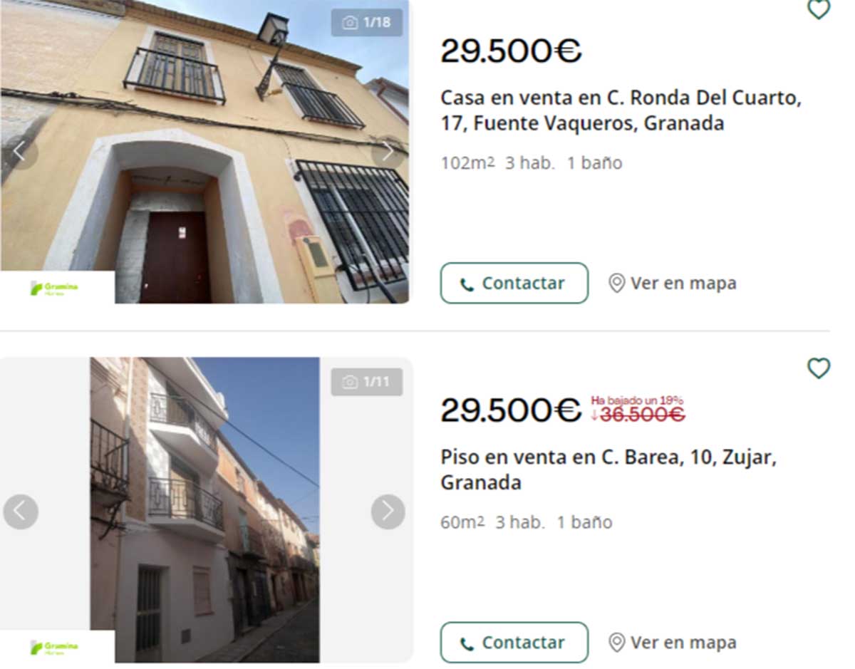 Piso en venta en Granada por menos de 30.000 euros