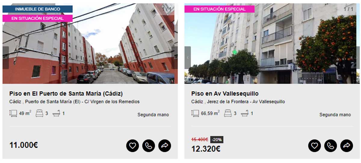 Piso a la venta en Cádiz por 10.000 euros