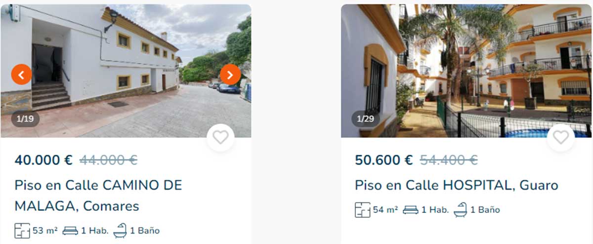 Pisos en Málaga por 45.000 euros