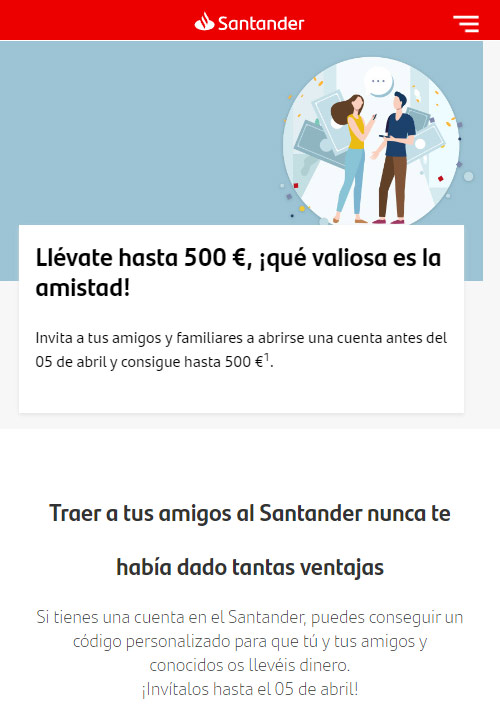 Plan Amigo del Santander