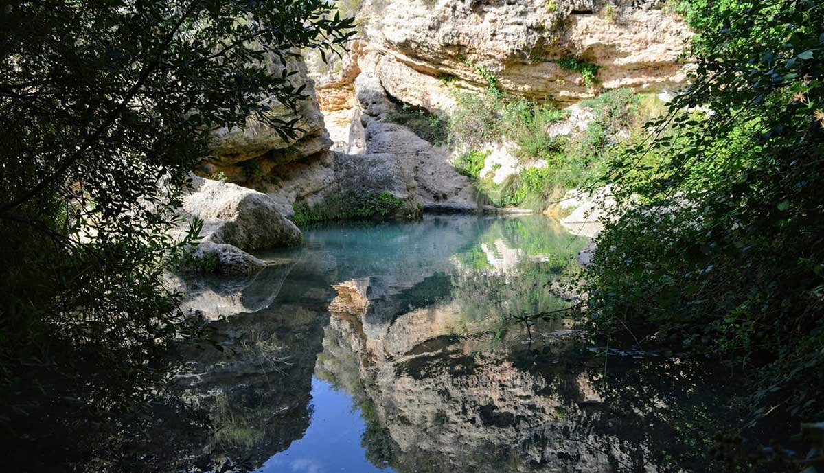 Salto del Usero poza.