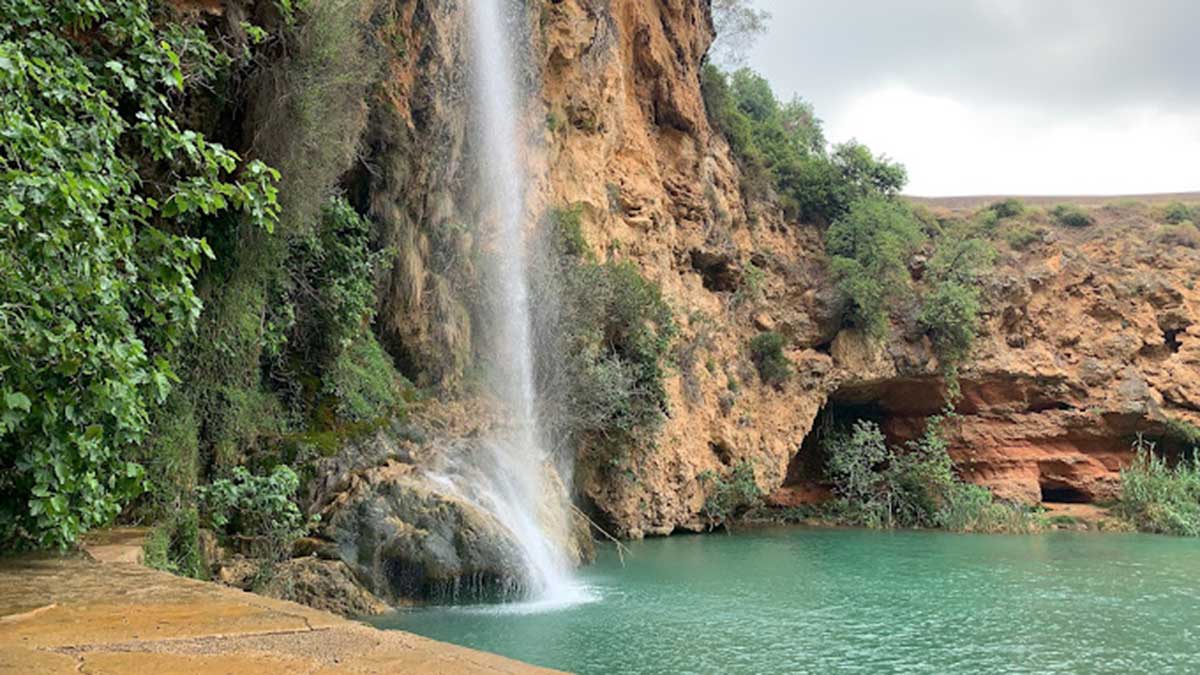 Zona de cascada en Valencia