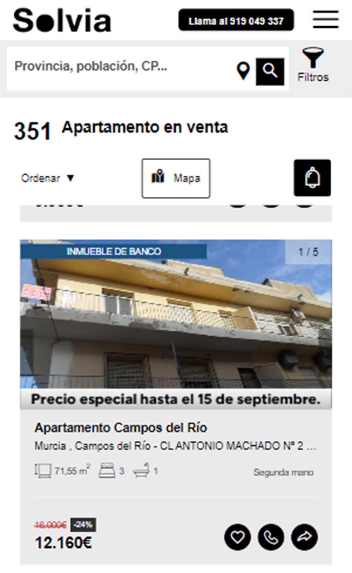 Apartamento a la venta por 12.000 euros