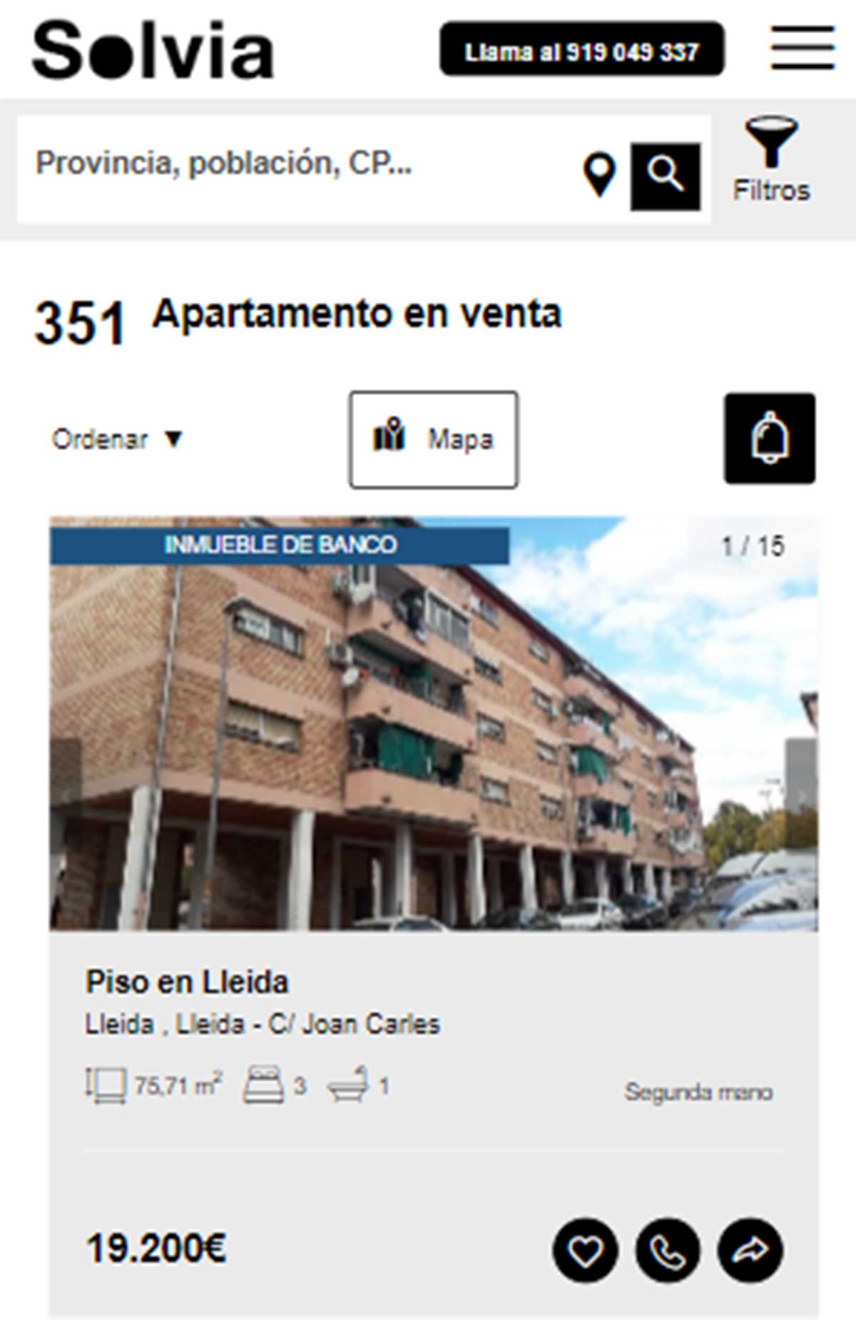 Apartamento a la venta por 20.000 euros