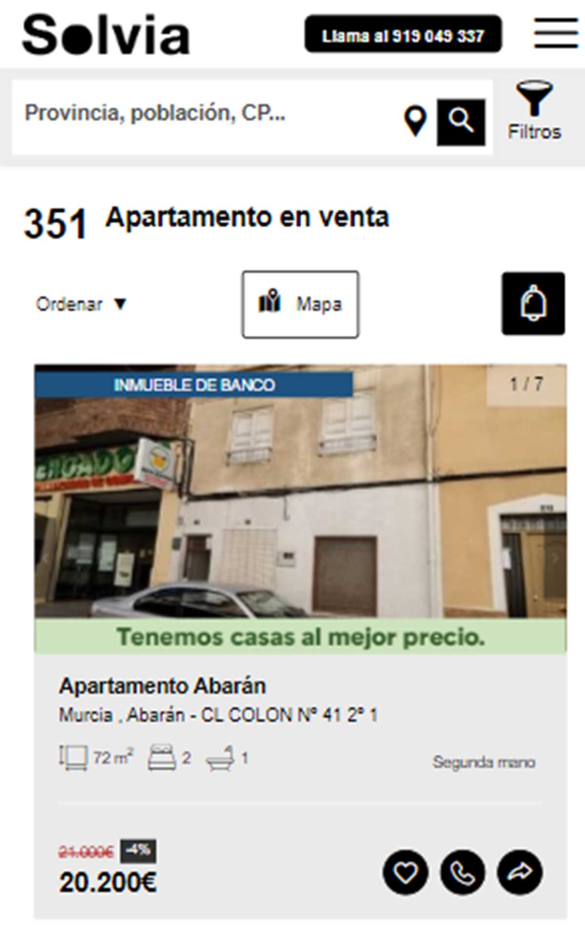 Apartamento a la venta por 20.200 euros