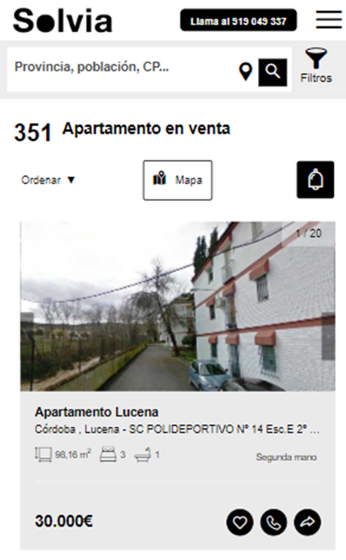 Apartamento a la venta por 30.000 euros