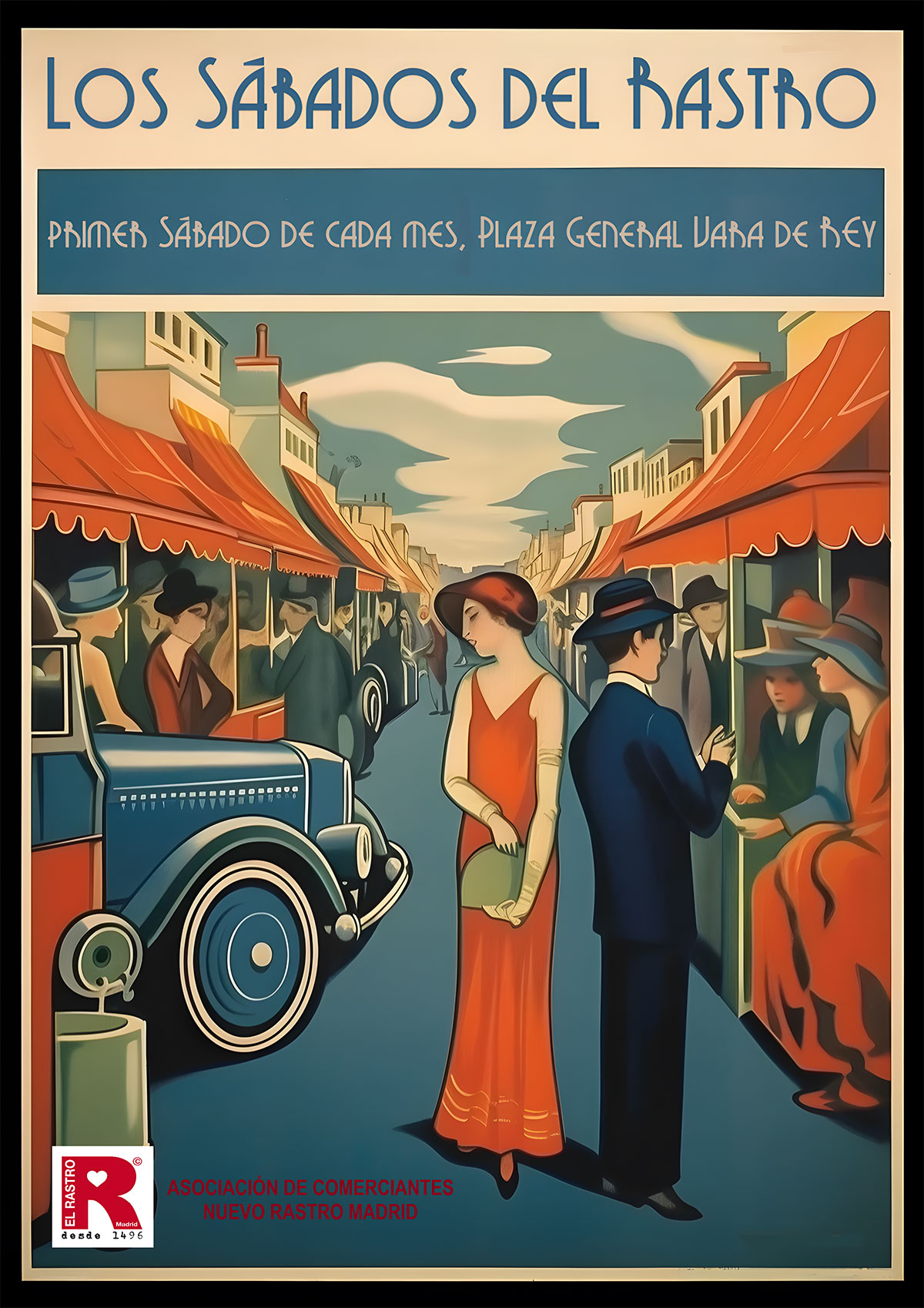 Cartel Rastro los sábados