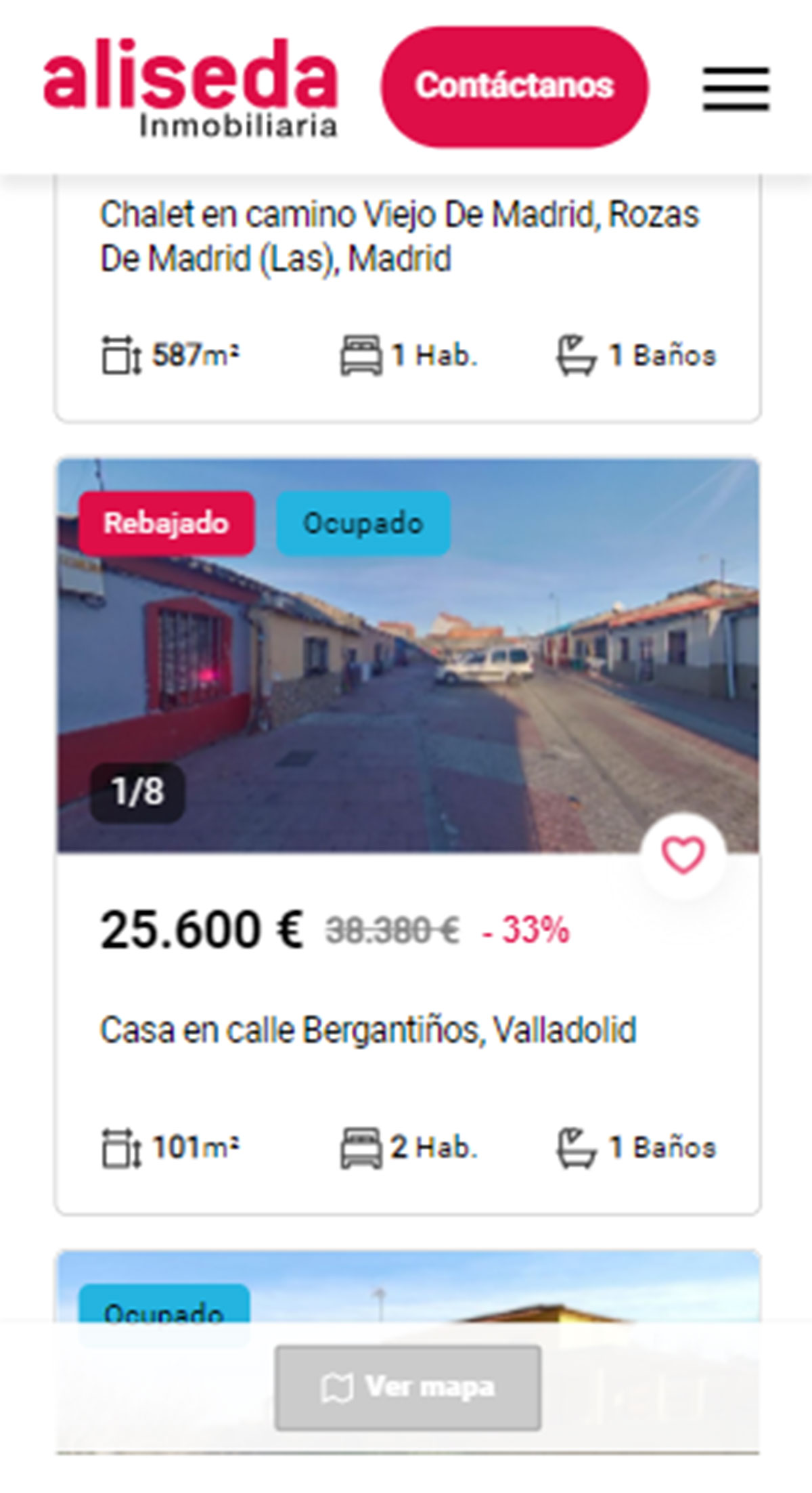 Casa con jardín por 25.000 euros
