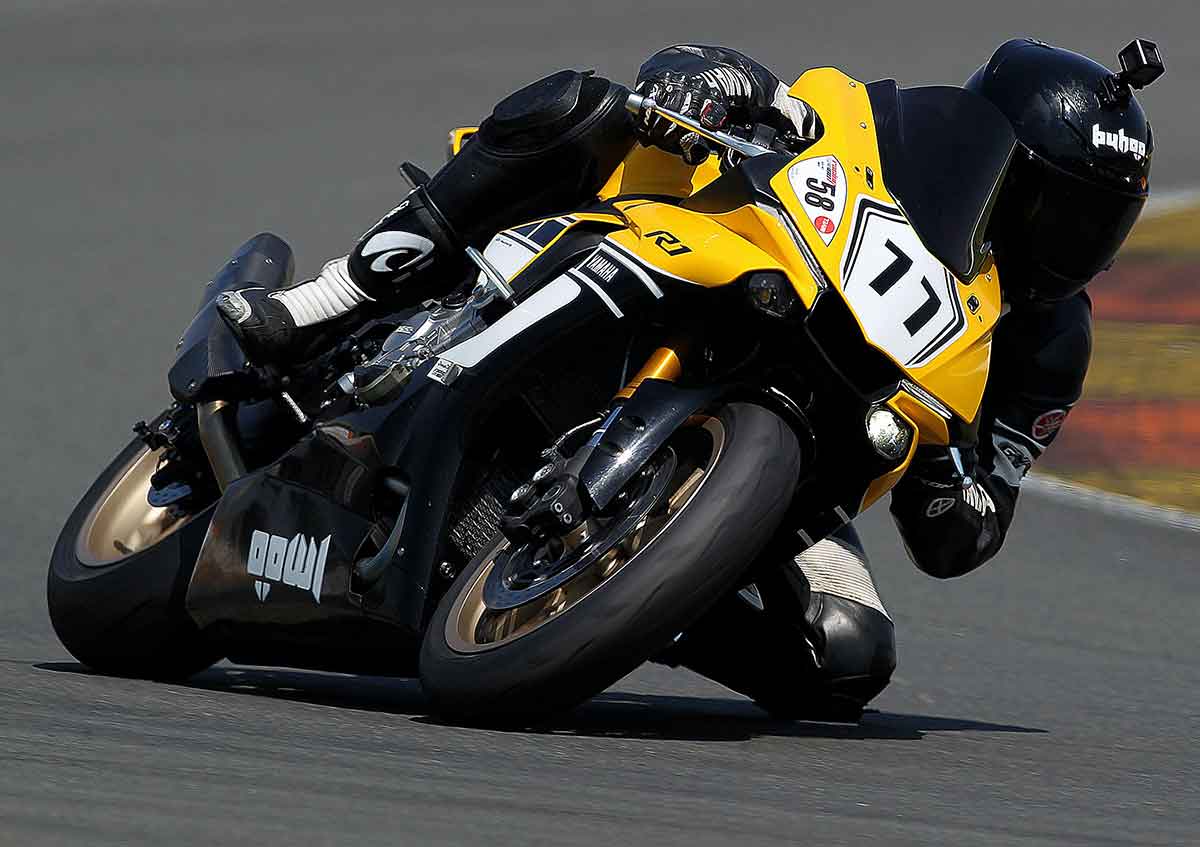 Moto de competición.